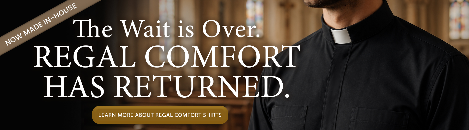 Regal Comfort Clergy Shirts