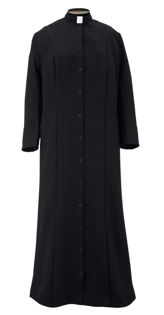 Lightweight women's clergy cassock