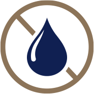 Spill-resistant finish icon