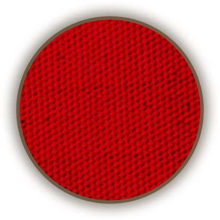 Close-up of red Triumph Poplin weave