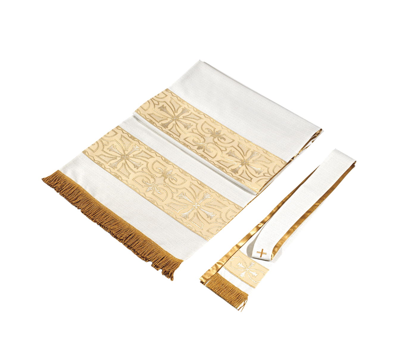 White and Gold Humeral Veil