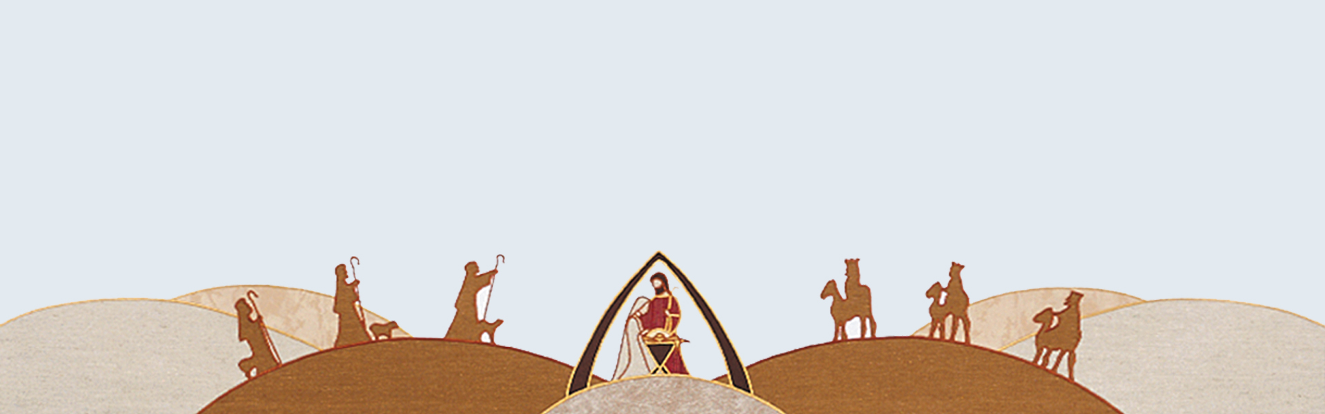 Christmas Parament Set - Rejoice (No. 1886)